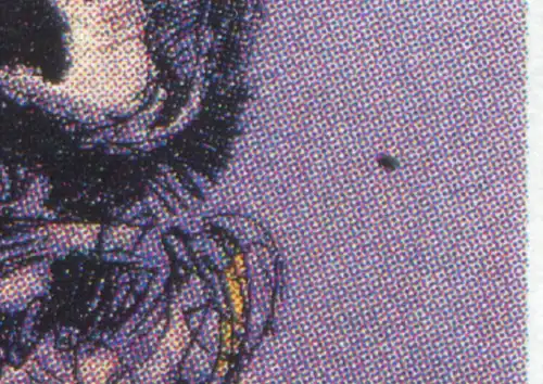 1689 George avec PLF Floue à droite de la bouche, champ 22, **