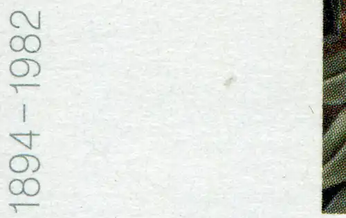 1748 Schad mit PLF Fleck zwischen 1982 und dem Bild, Feld 25, **