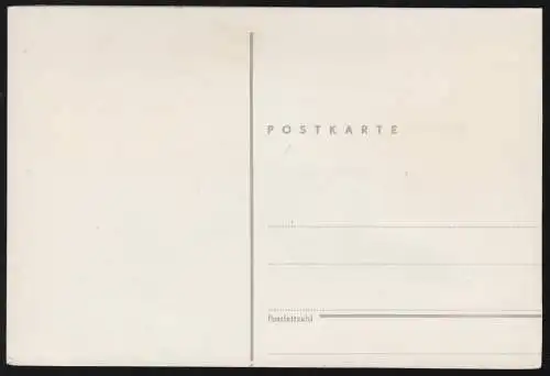 AK Artiste gronde de la fête de mai - femme distribue des fleurs aux anges, inutilisé