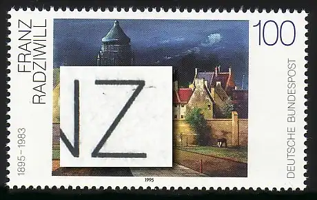 1774 Radziwill avec double-PLF traits en Z et D pour le nom, case 9, **