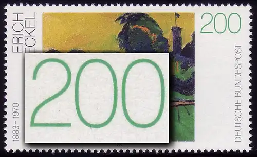1749 Heckel avec crochet PLF au 1er zéro dans 200, case 15, **