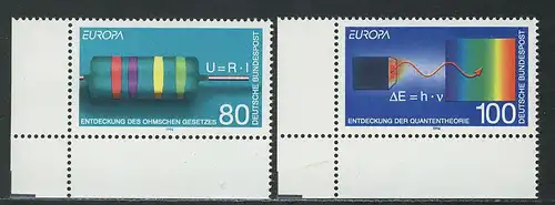 1732-1733 Europa 1994, Ecke u.l. Satz **