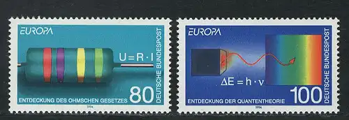 1732-1733 Europe 1994, série "frais de port"