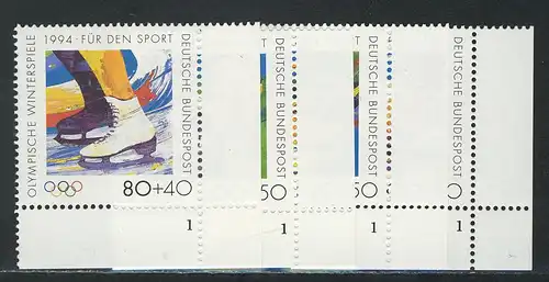1717-1720 Sporthilfe 1994, FN1 Satz **