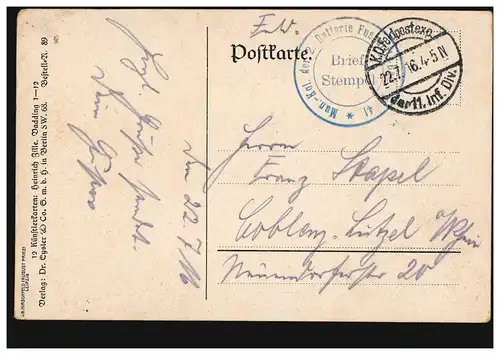 Caricature-AK Heinrich Zille: Vadding - oeufs de Pâques colorés par élevage d'oignons