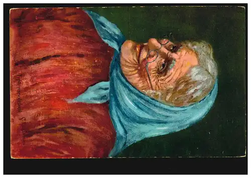 Künstler-AK Tipi Napoletani - Großmutter mit Kopftuch und Brille, ARANO 8.20.38