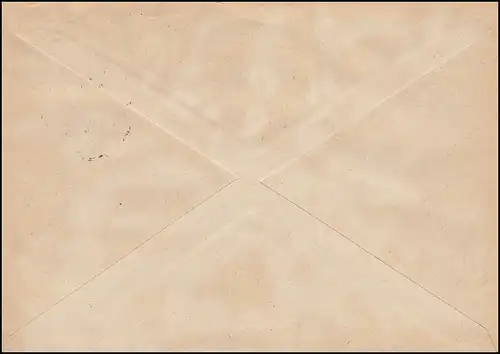 213 Capitaine en chef de file, en quatre lignes MeF Lettre SCHWEINITZ (ELSTER) 4.1.1949