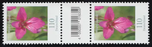 3471 Wild-Gladiole 110 Cent, Paar KLEINE Nummer, Codierfeld, ohne Nummer **
