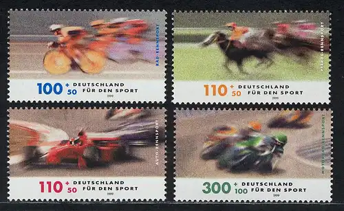 2031-2034 Sporthilfe 1999 - Satz ** postfrisch