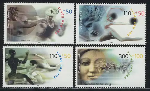 2094-2097 Sporthilfe 2000, Satz postfrisch **