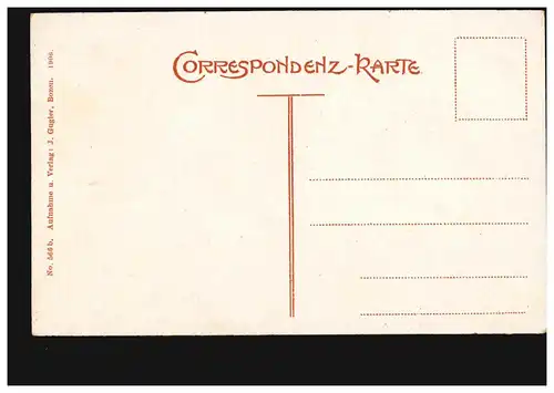 Ansichtskarte von 1906: Der Rosengarten - Bergmassiv der Dolomiten in Südtirol