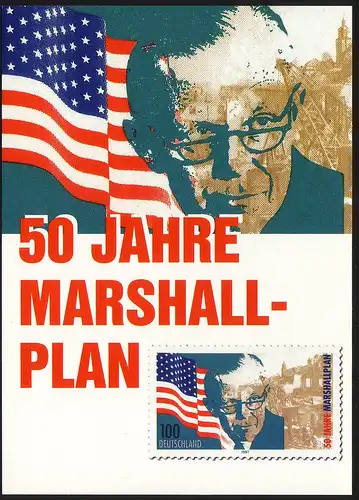 1926 Marshallplan 1997 - Maximumkarte, ungebraucht