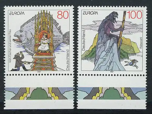 1915-1916 Europa/CEPT Sagen und Legenden 1997, Satz **