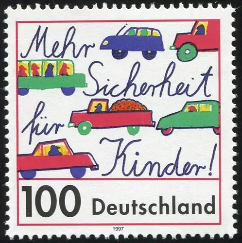 1897 Straßenverkehr mit PLF schwarzer Fleck über Stoßstange, Feld 5 **