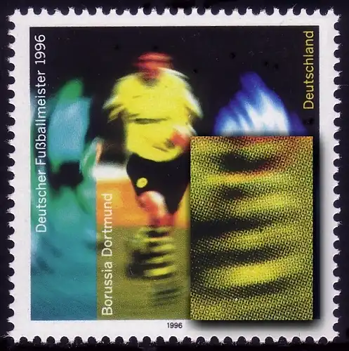 1879 Maître de football avec PLF noir dans la fente, champ 8, **