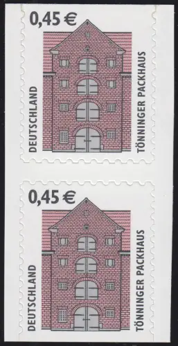 2303II SWK: BC/BD-Paar ENGE Rasterung, postfrisch