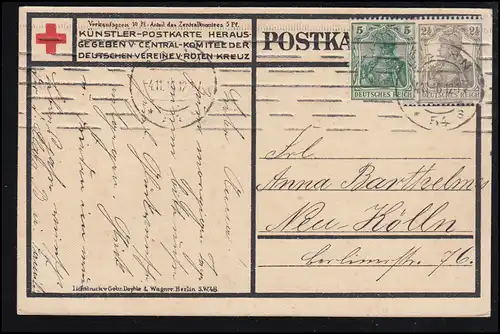 AK Artiste Erich Büttner: Le courrier de terrain avec la sortie de paquets, carte Wofa 4.11.1916