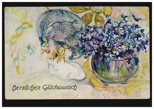 AK Artiste Alexandra Viktoria: Stillween, Feldpost Jägerwerk 7 - 12.1916
