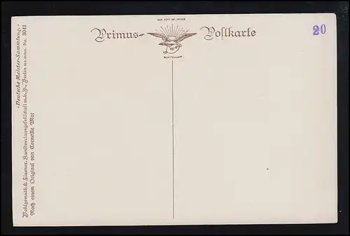 AK Corneille Max: La première chanson, carte postale Primus, inutilisé