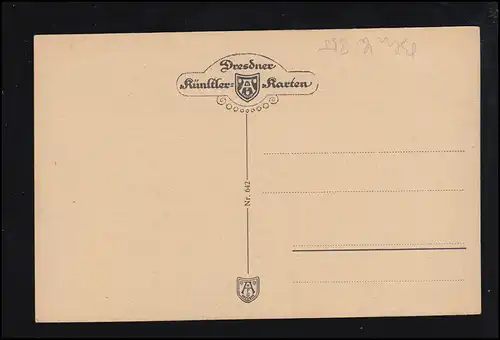 AK F. Shenkel: Ringel, Rings, Série - Ranges pour enfants, inutilisé