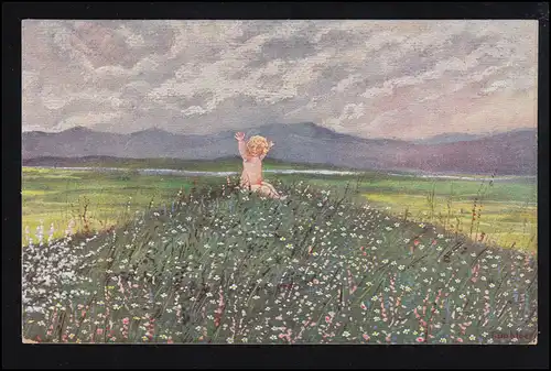 Künstler-AK Aus Deutschen Gauen: Mein ist die Welt! Verlag A.R.&.C., ungebraucht