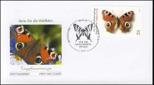 2504 papillons ENTRES-Papillons de MH 60, FDC Berlin