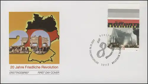 2762 20 Jahre Friedliche Revolution auf FDC ESSt