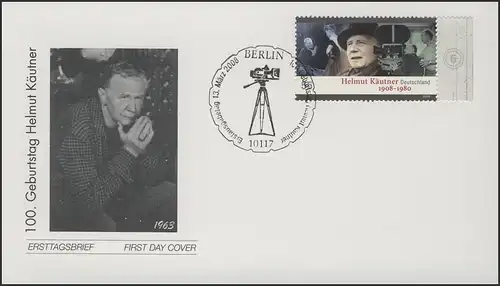 2654 Käutner auf FDC ESSt Berlin