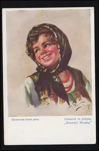 AK Artiste Saski Sylweriusz: Le sourire de Marina, inutilisé