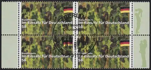 3015 Bundeswehr im Einsatz für Deutschland, Viererblock zentrischer ESST Berlin