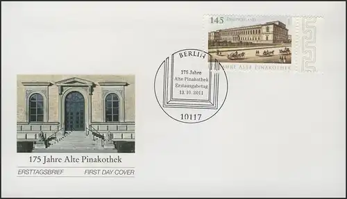 2893 Pinakothek München 2011, FDC ESSt Berlin