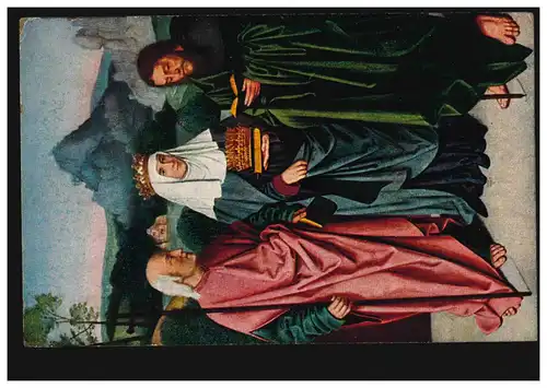 Artiste-AK Wartburg - Barthel Bruyn: Elisabeth et deux saints, inutilisé