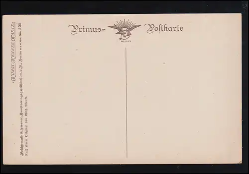 AK Wilhelm Blanke: Erika, carte postale Primus, inutilisé