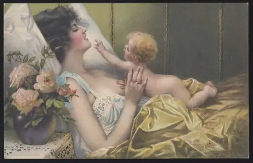 AK géants de l'artiste: Bonjour, maman! - Éditeur L.P., inutile