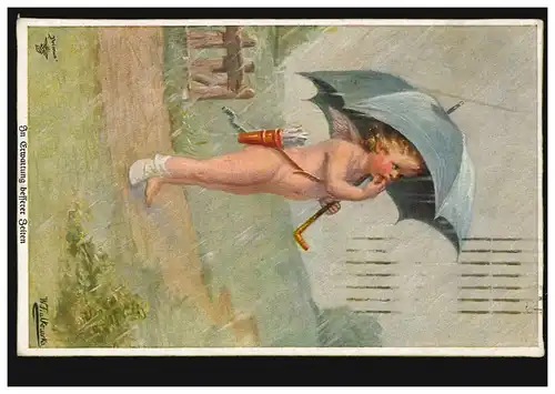 AK Wally Fialkowska: Dans l'attente de meilleures périodes, carte Primus, 8.9.19