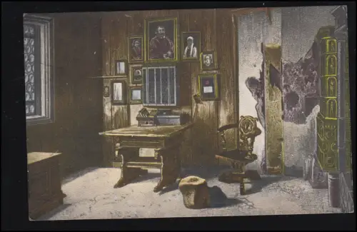 AK Eisenach: Wartburg - Lutherstube, Verlag Hansmann, Cassel, inutilisé