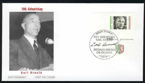 2173 Karl Arnold FDC Berlin