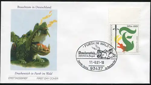 2207 Brauchtum FDC Furth im Wald