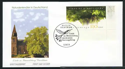 2208 Linde von Bimmelsberg FDC Berlin