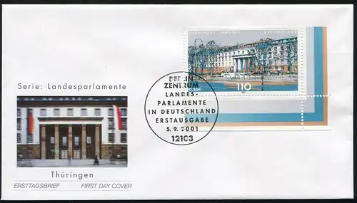 2213 Landesparlament Thüringen FDC Berlin