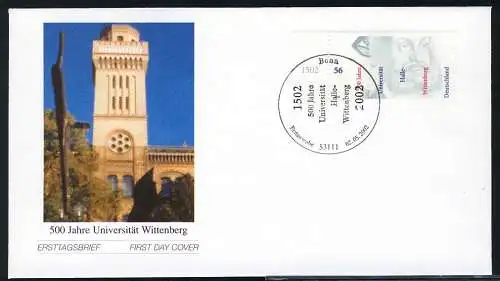 2254 Universität Halle-Wittenberg FDC Bonn