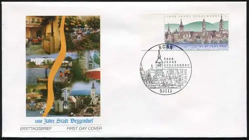 2244 Deggendorf FDC Bonn