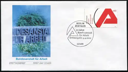 2249 Bundesanstalt für Arbeit FDC Berlin