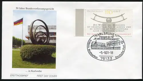 Cour constitutionnelle fédérale FDC Karlsruhe (Allemagne)