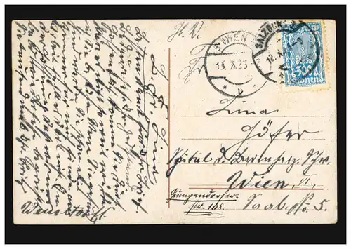 Mode AK Femme avec bandeau Fleurs, SALZBURG 12.10.23 selon WIENNE 13.10.24