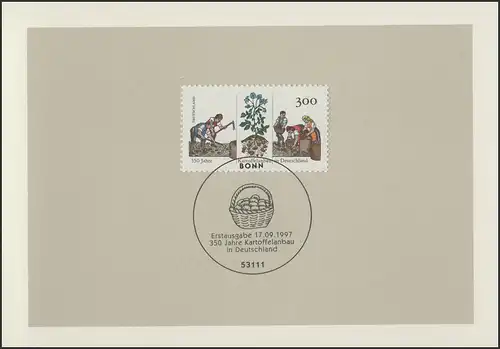 MinKa 34/1997 Culture de pommes de terre