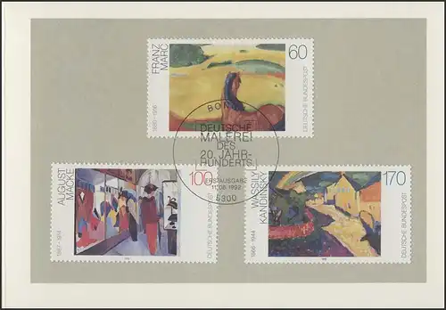 MinKa 24/1992 Kandinsky - Marc - Macke