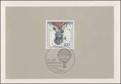 MinKa 43/1992 Date du timbre