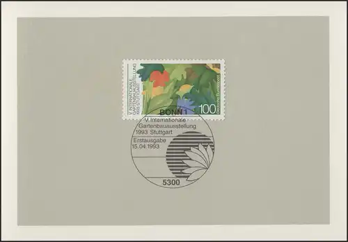 MinKa 15/1993 Exposition internationale du jardin