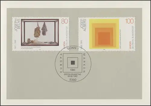 MinKa 16/1993 Europa: Kunst, Beuys und Albers